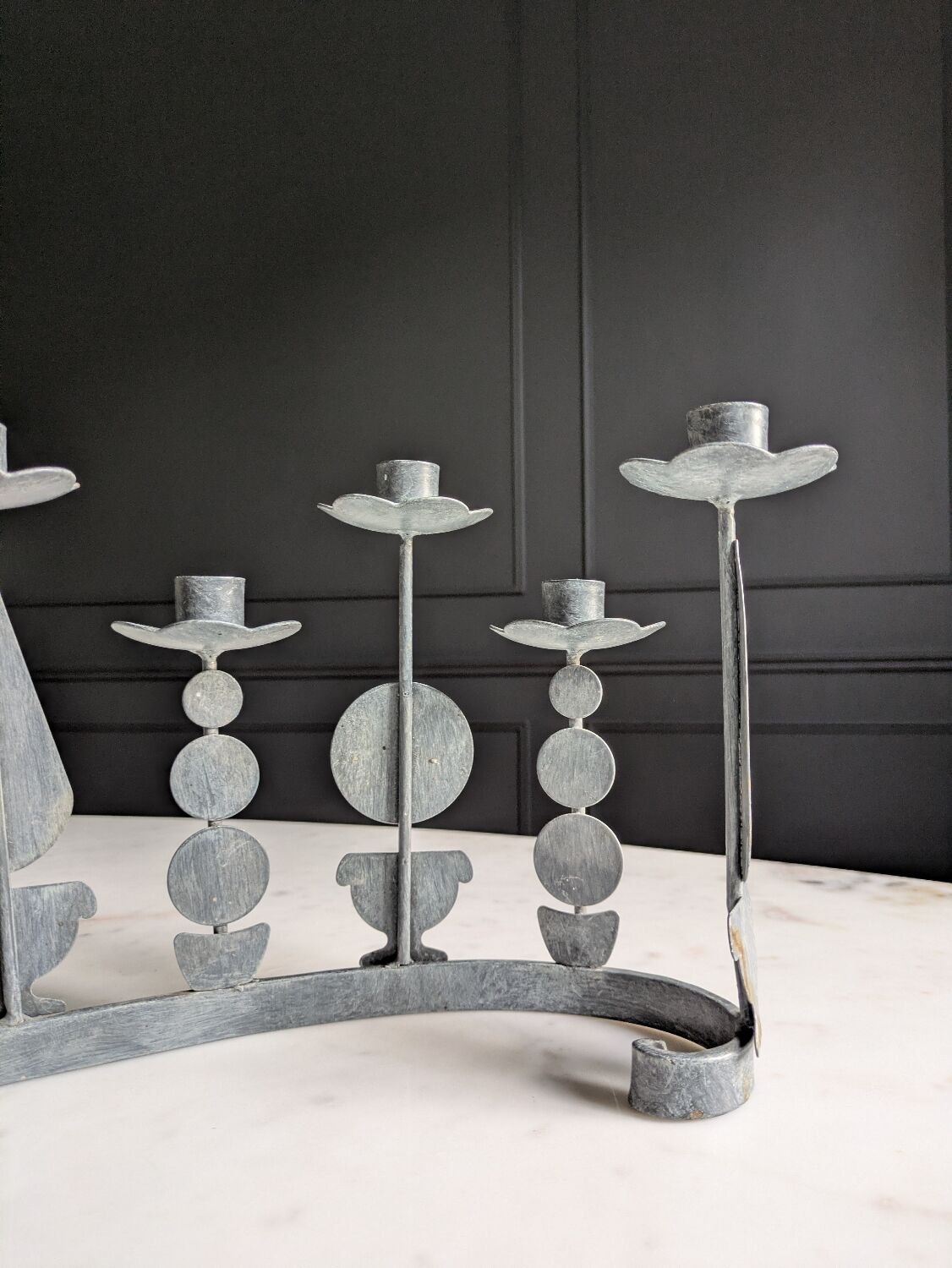 Table centre candle holders