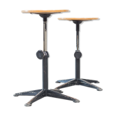 Deux tabourets pivotants par Friso Kramer pour Ahrend de Cirkel, 1960