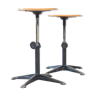 Deux tabourets pivotants par Friso Kramer pour Ahrend de Cirkel, 1960