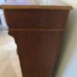 Bahut Buffet 1900 - Napoléon III - Placage noyer - 1 tiroir - 2 portes