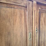 XL oak workshop sideboard with sliding doors from 1900