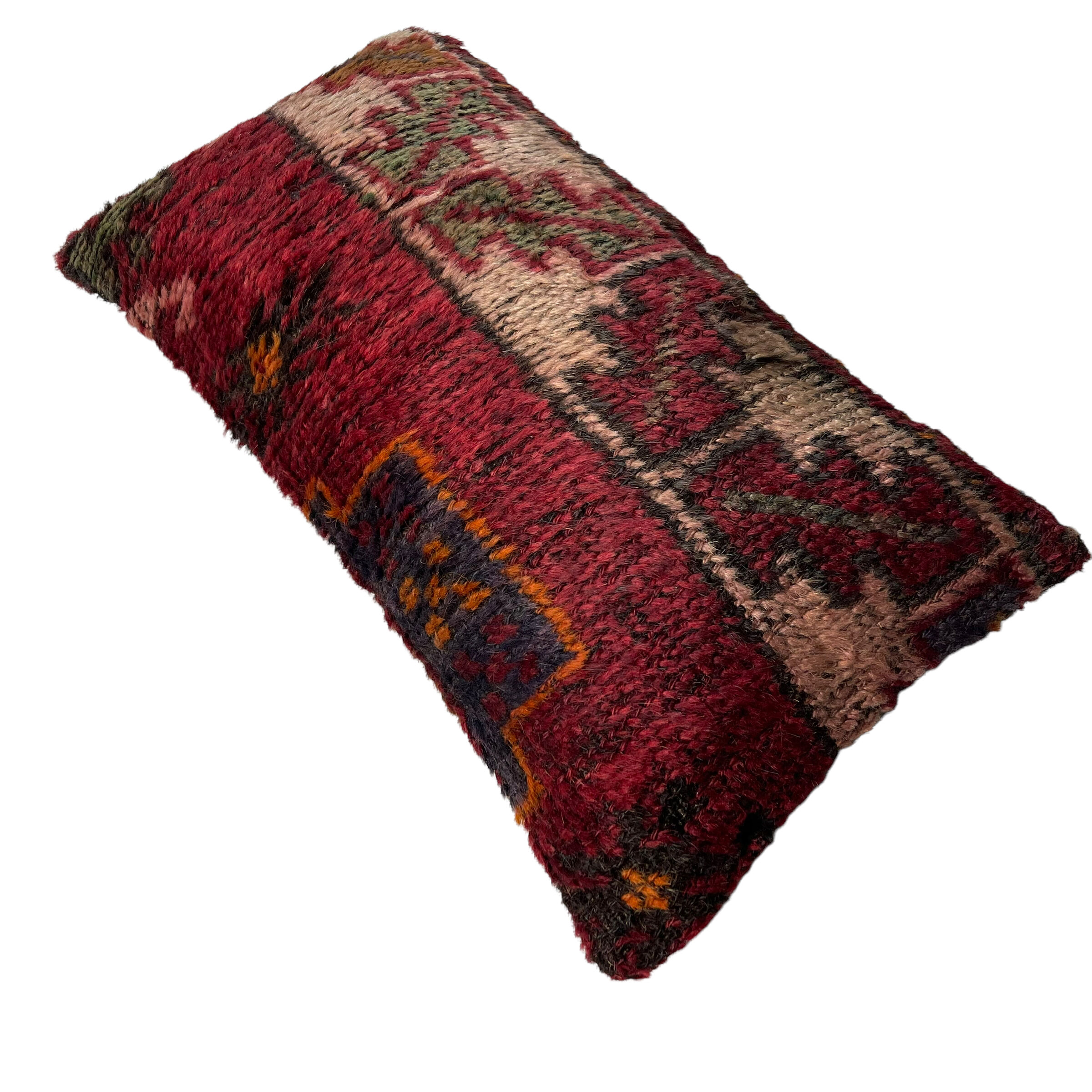 Vintage turkish handmade cushion cover 30 x 60 cm