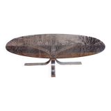 Oval coffee table 1970