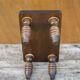 Wooden stool, small stool, plant holder, interior decoration, wood stool Measurement: height 16