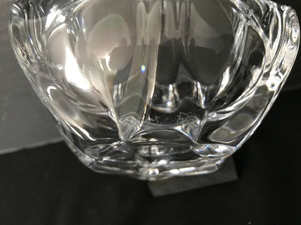 Cendrier en cristal 941 par Jacques Daum, Daum France