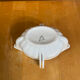 Double sauce boat antique pillivuyt fat lean porcelain white