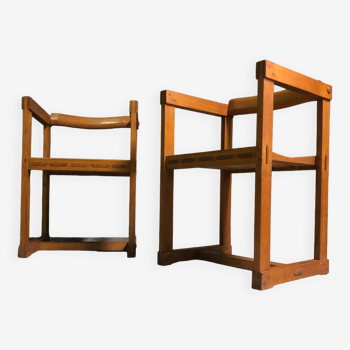 Pair of armchairs by Edwin Helseth for Trybo Norway 1960s