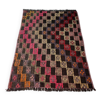 Vintage turkish kilim rug, 80 x 55 cm
