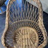 Rattan armchair