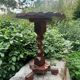 1950s wooden side table