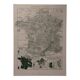 Original lithograph on France (physics + agricultural and forestry)