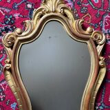 Baroque mirror in gilded wood