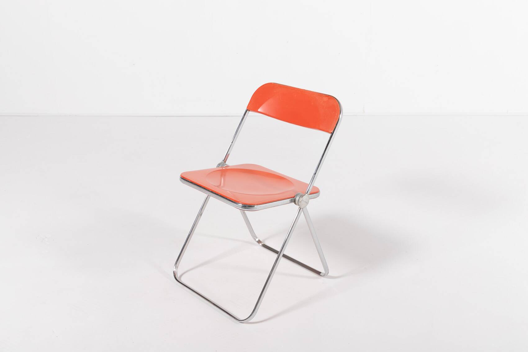 Vintage ‘Plia’ folding chair by Giancarlo Piretti for Anonima Castelli