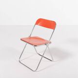 Vintage ‘Plia’ folding chair by Giancarlo Piretti for Anonima Castelli
