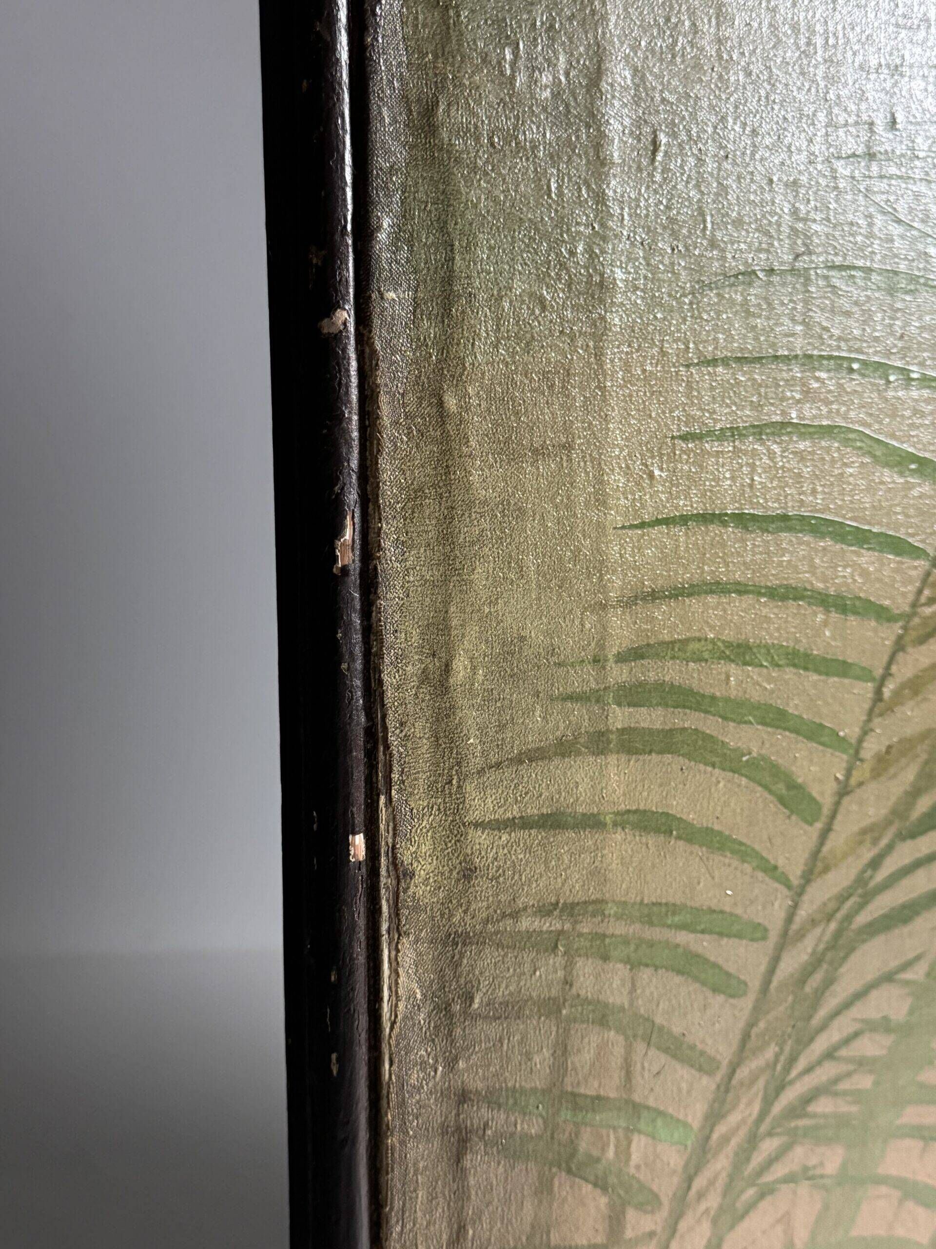 Art nouveau antique room divider