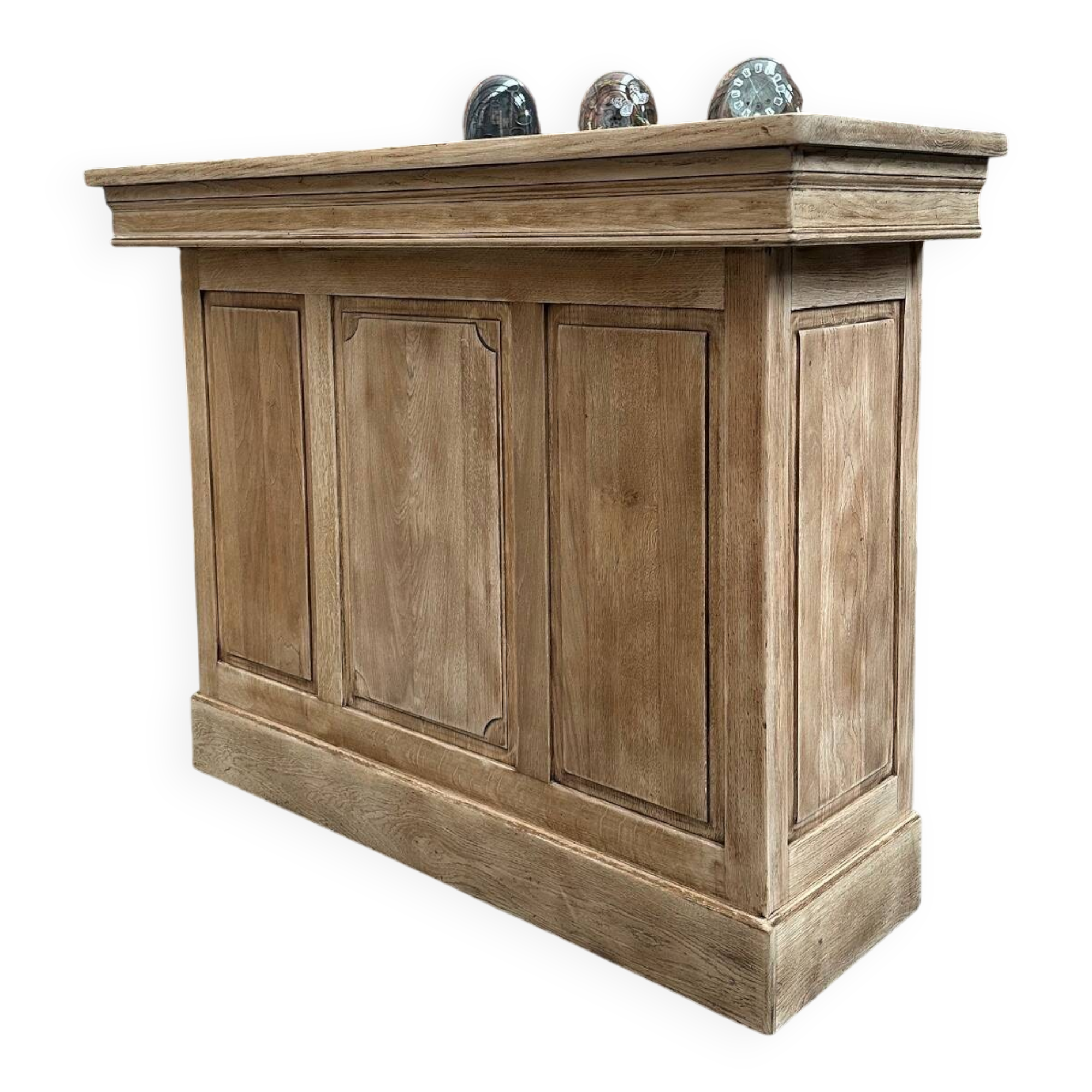 Solid oak bar from the 1950s