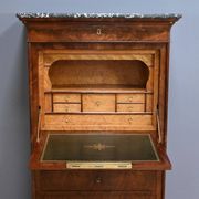 Mahogany and Burl Mahogany Secretary, Restoration Period – Part 1 X