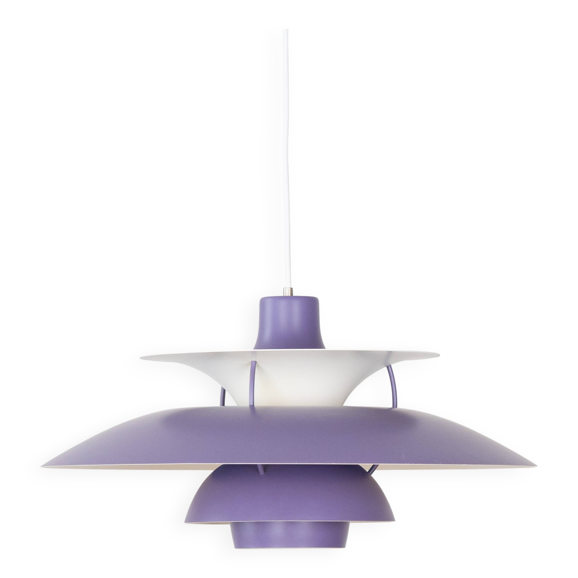 Danish vintage pendant lamp PH 5 by Poul Henningsen, Louis Poulsen, 1958