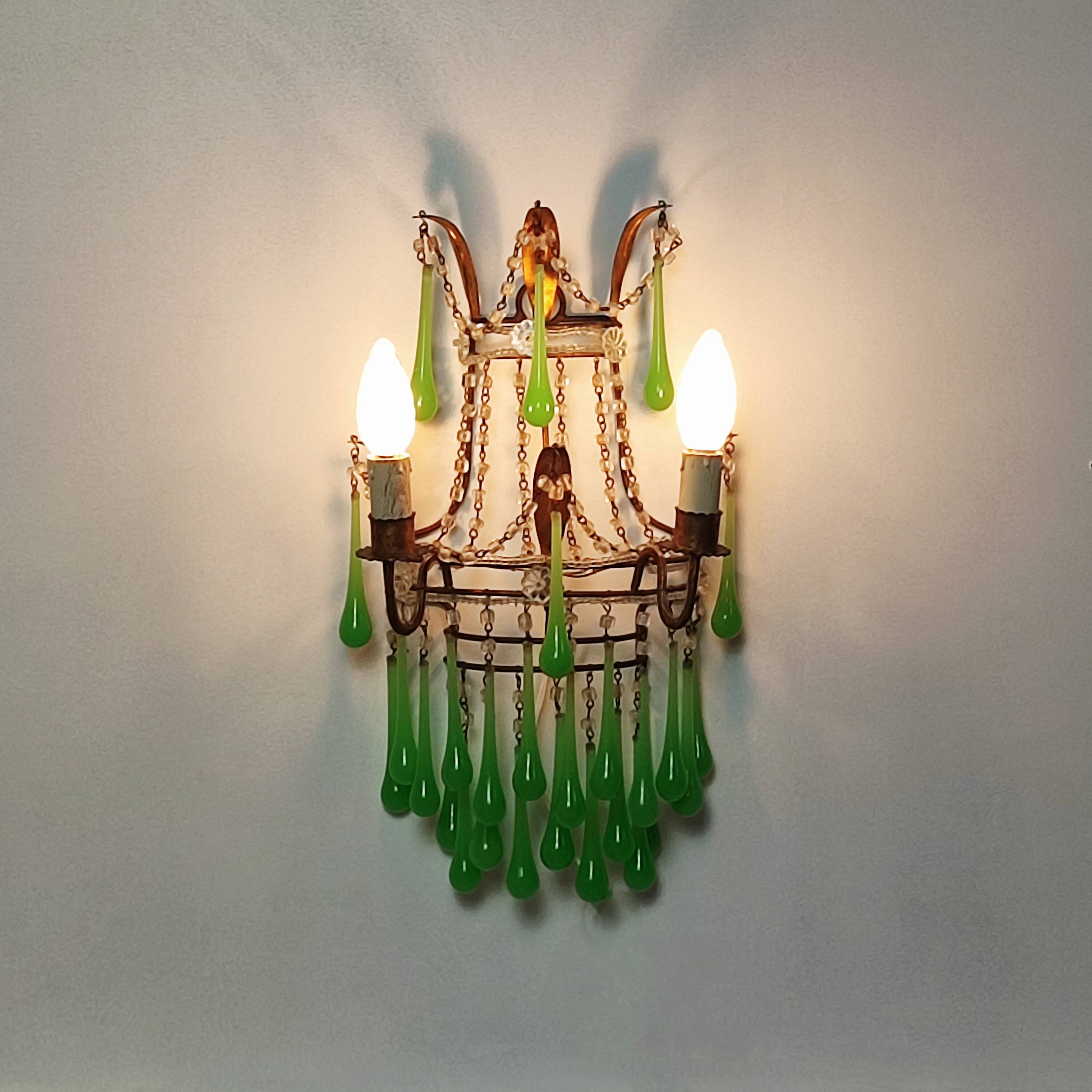 Italian tassel wall lamp
