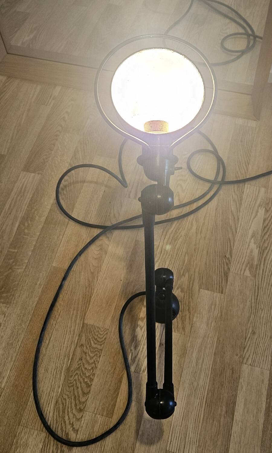 Lampe industrielle Jielde vintage