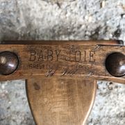 Old Trotter On Wheels BABY JOY Wood Toy Child 50s Vintage