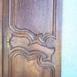 Louis XV walnut wardrobe doors