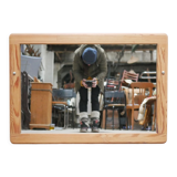 Vintage pine mirror