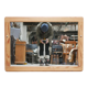 Vintage pine mirror