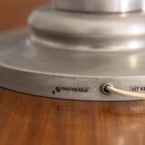 Vintage 1970s table lamp in metal and plexiglass by Vit Kellj