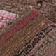 Tapis herki runner rose et marron 3x10, 307x88cm