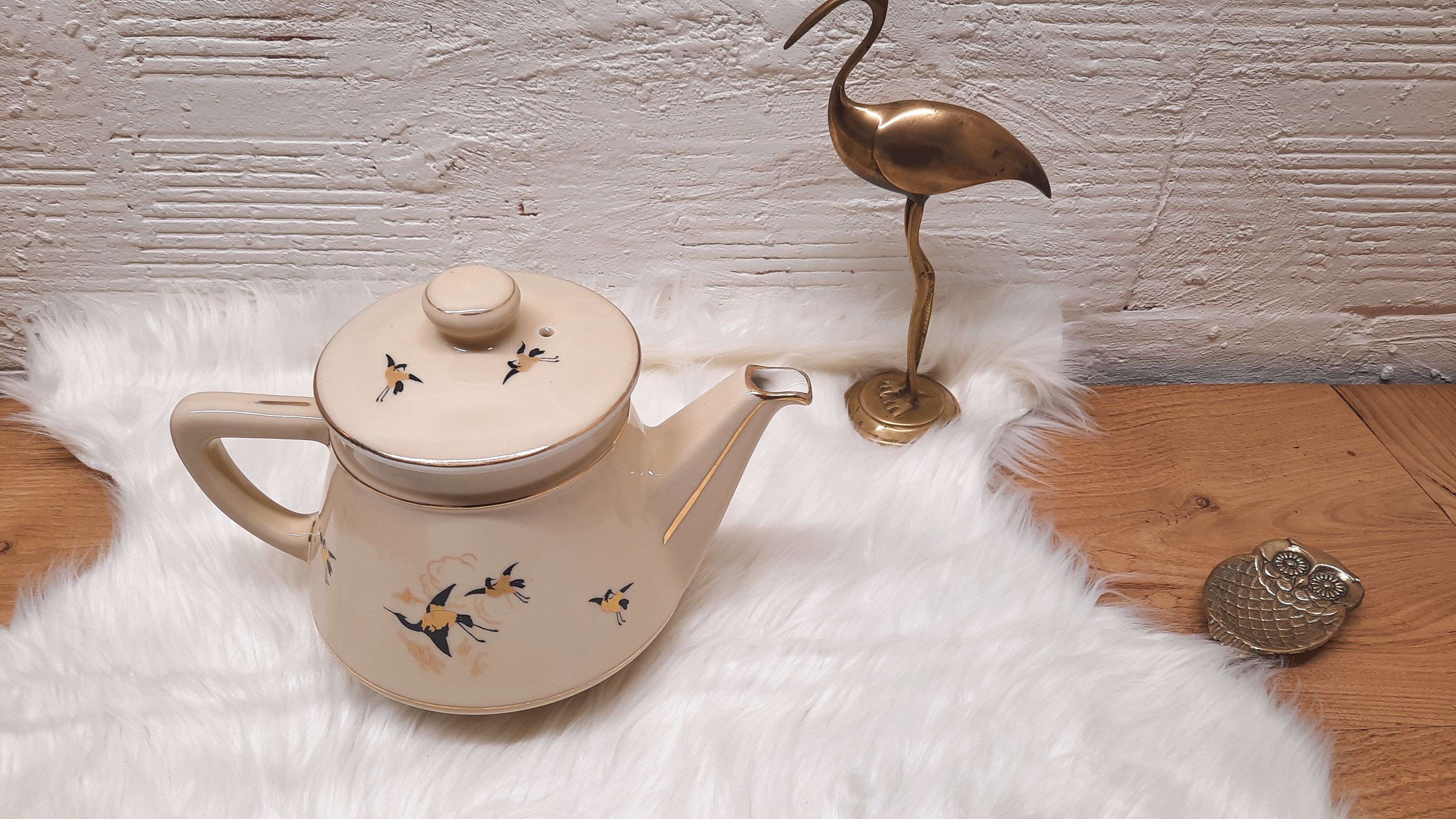 Théière art déco