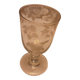 Antique 19th century glass, blown sand, flower stem
