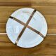 Earthenware plate with polychrome decoration - 18th century