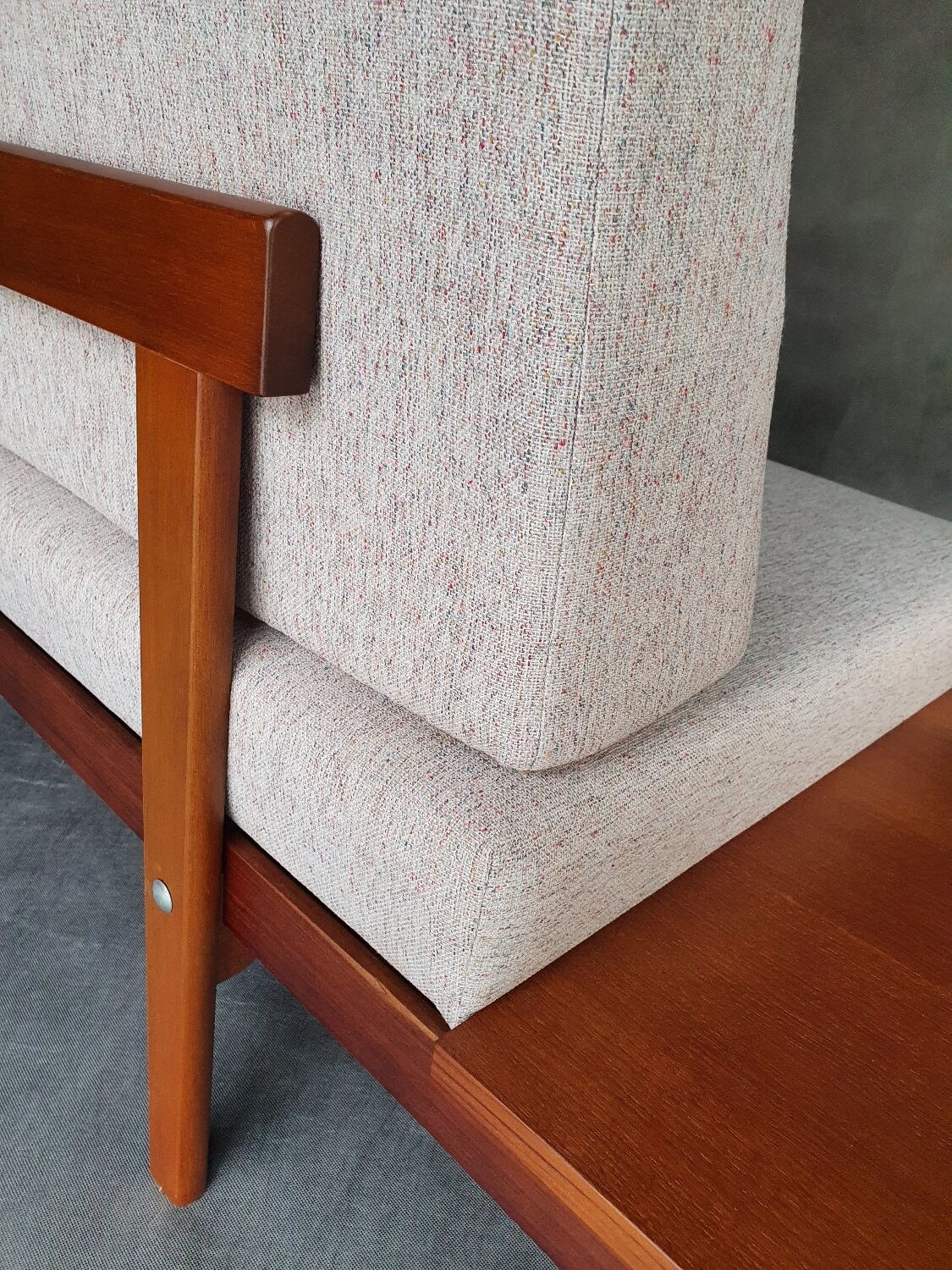 Teak daybed sofa by Ingmar Relling, Vintage Scandinavian 1960s