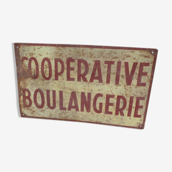 Enseigne peinte boulangerie