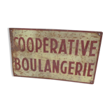 Painted bakery sign