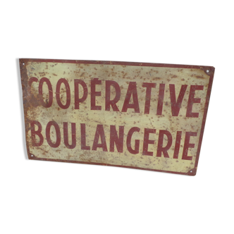 Enseigne peinte boulangerie