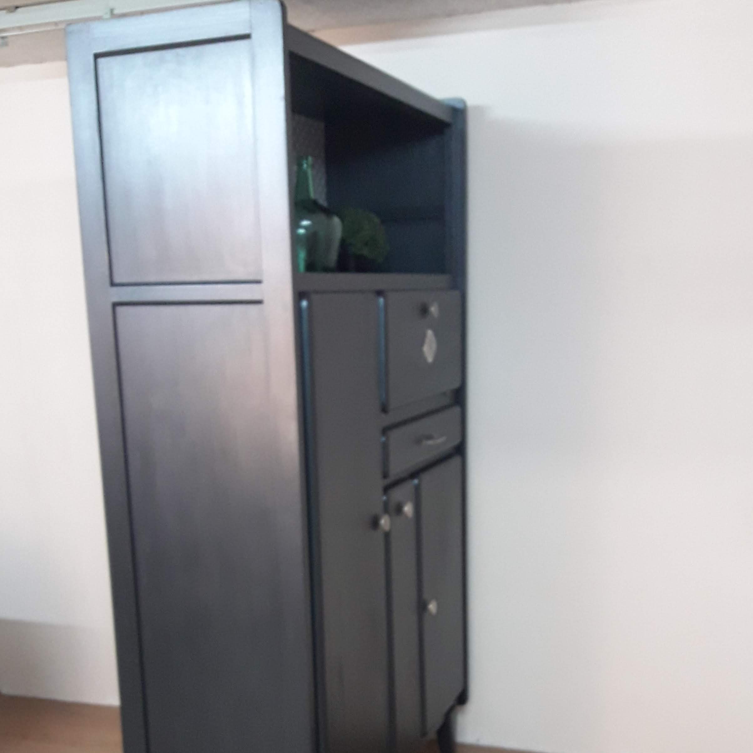 Buffet mado restored gray patina