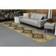 Vintage Turkish Hand-Knotted Wool Cotton Brass Runner Rug 95x432