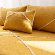 Ensemble de housses de canapé de sol marocain jaune