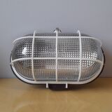 Ebonoid porthole lamp