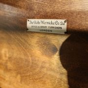 Bibliothèque Globe Wernicke en acajou antique