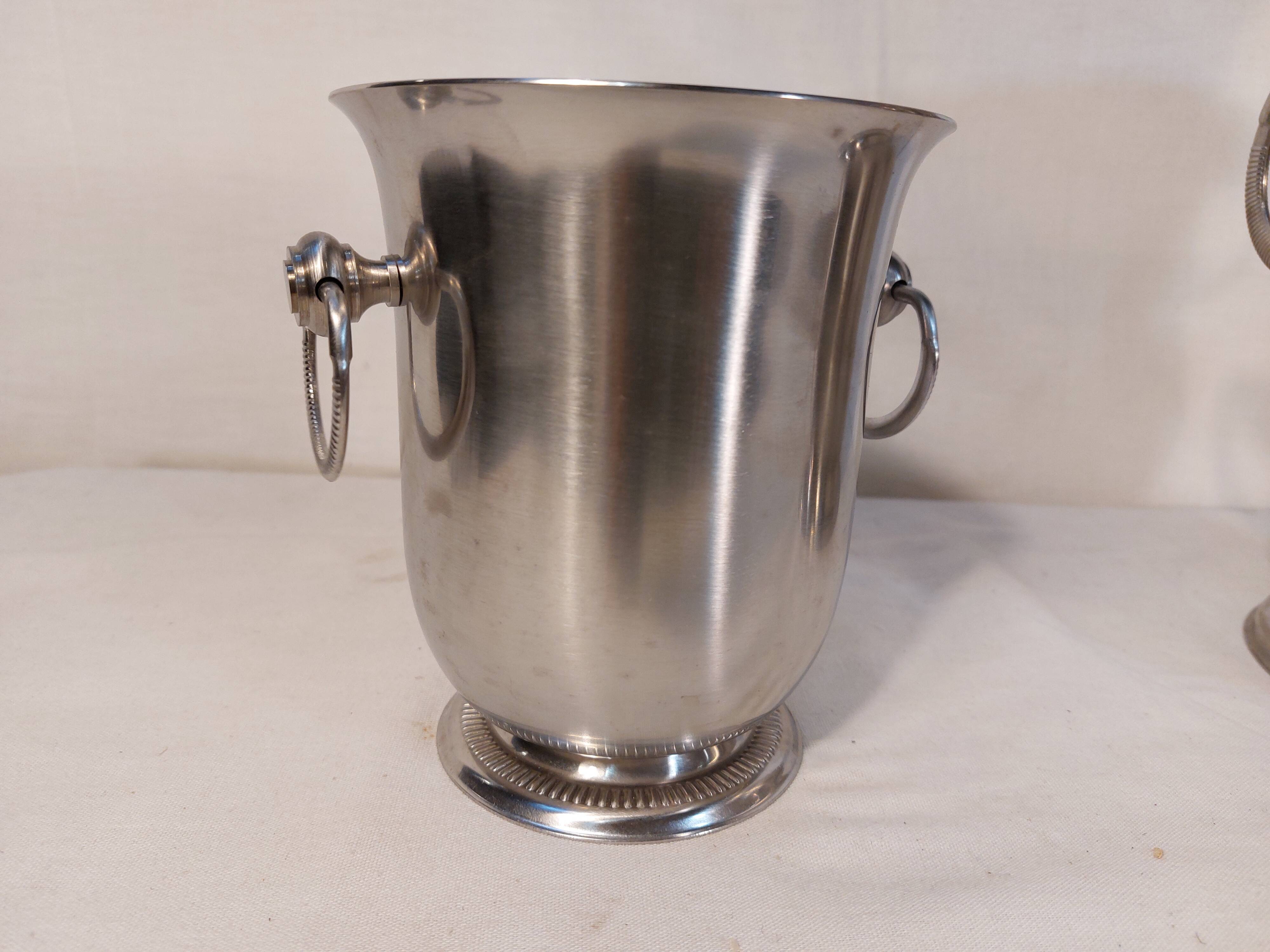 Jean Couzon Silverware Set - Champagne Bucket + Ice Bucket