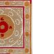 Vintage Turkish hand-knotted rug 125x129 cm