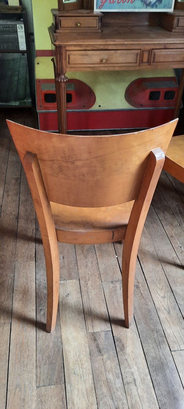 3 chaises bistrot Fischel