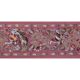 Vintage hand-embroidered tribal tapestry 53x186 cm