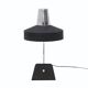 Table lamp in chrome metal and painted black by Seminara, 1960s.