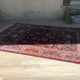 Vintage mechanical carpet art deco inspiration 186x138cm
