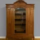 Library in Louis XV Rocaille style in carved walnut