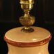 Ceramic lamp from Manises in bamboo style